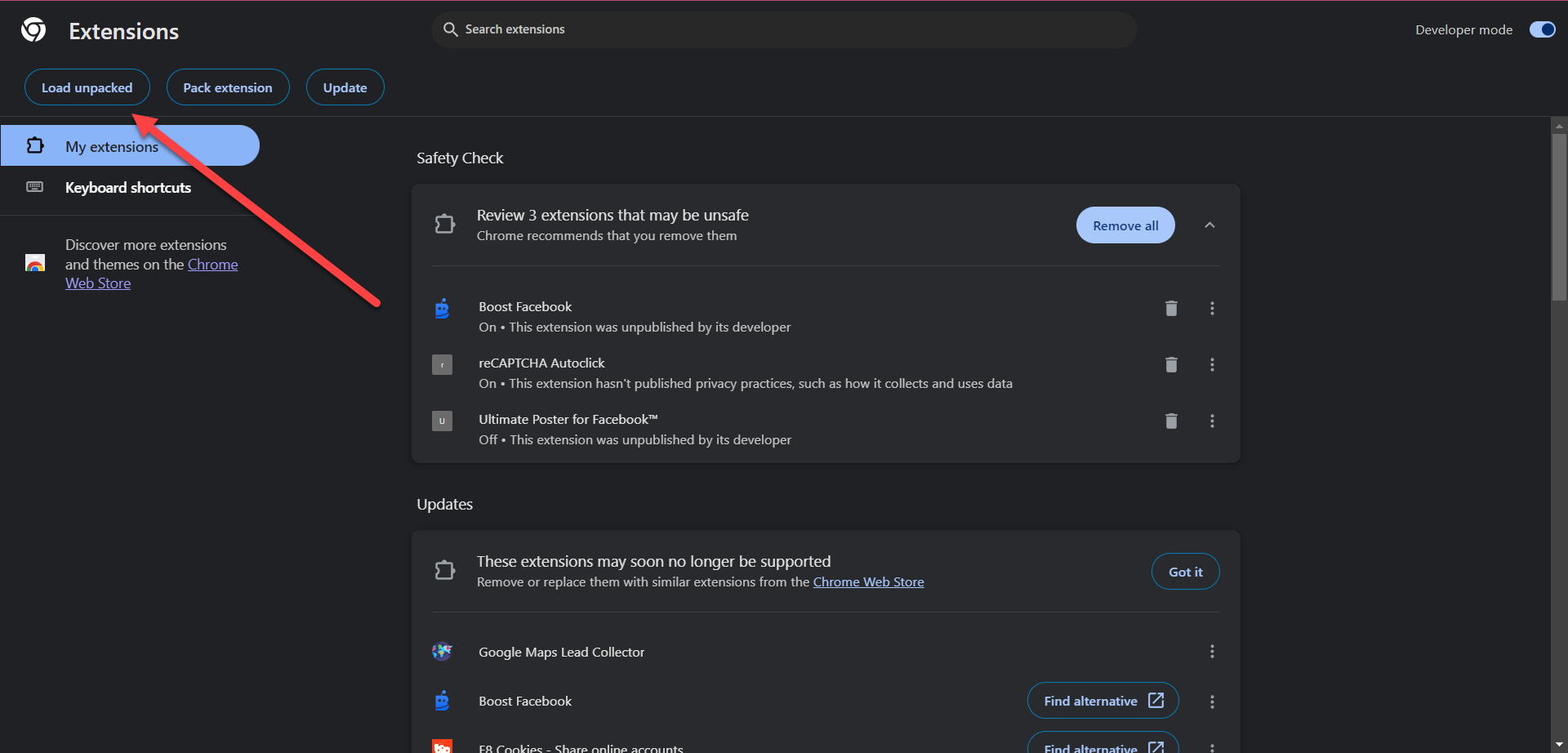 Tải Gói Chưa Đóng Gói